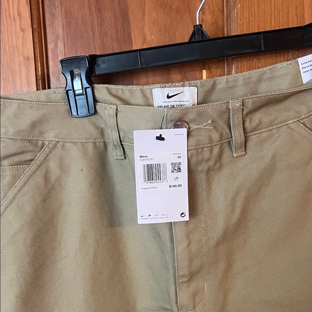 New Nike Life Mens Carpenter Pants 34 $140 NWT
